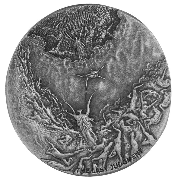 2024 Biblical Series: The Last Judgment 2 oz Silver Antique Coin