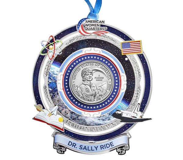 American Women Quarters 2022 Ornament - Dr. Sally Ride