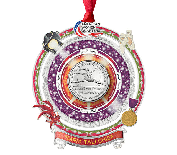 American Women Quarters 2023 Ornament - Maria Tallchief