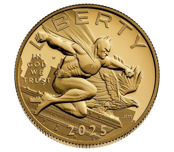 Comic Art 24-Karat Gold Proof Coin – Batman