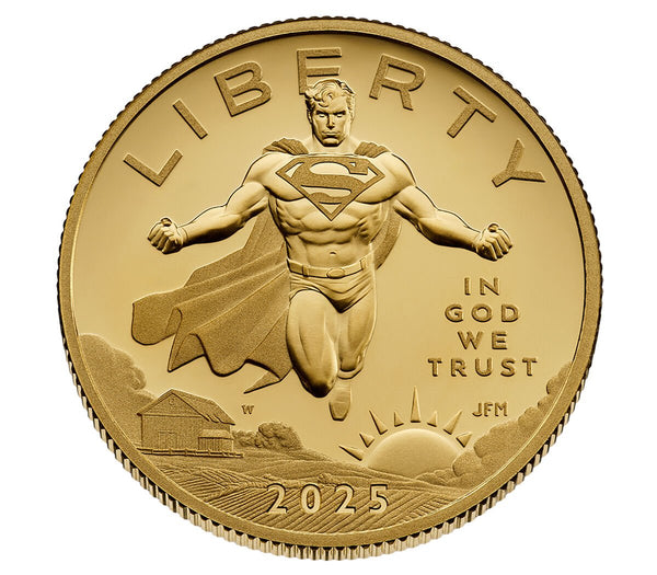 Comic Art 24-Karat Gold Proof Coin – Superman™