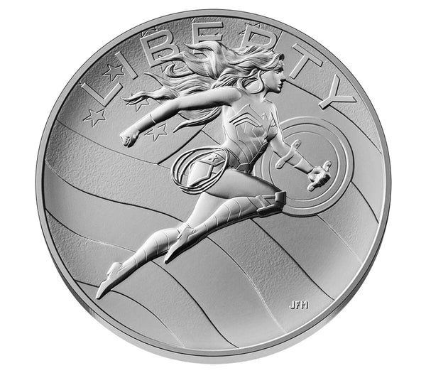 Comic Art One Ounce Silver Medal – Wonder Woman™