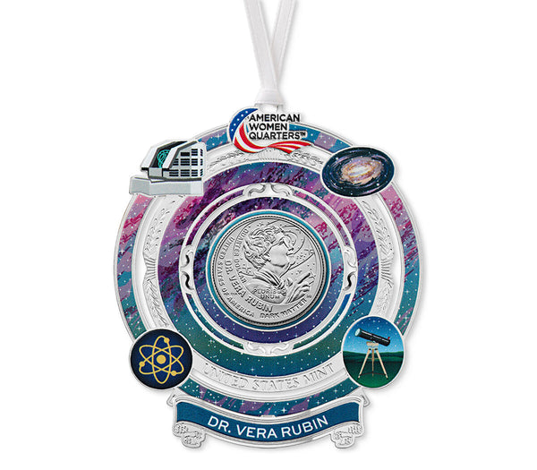American Women Quarters 2025 Ornament - Dr. Vera Rubin