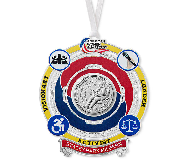 American Women Quarters 2025 Ornament - Stacey Park Milbern