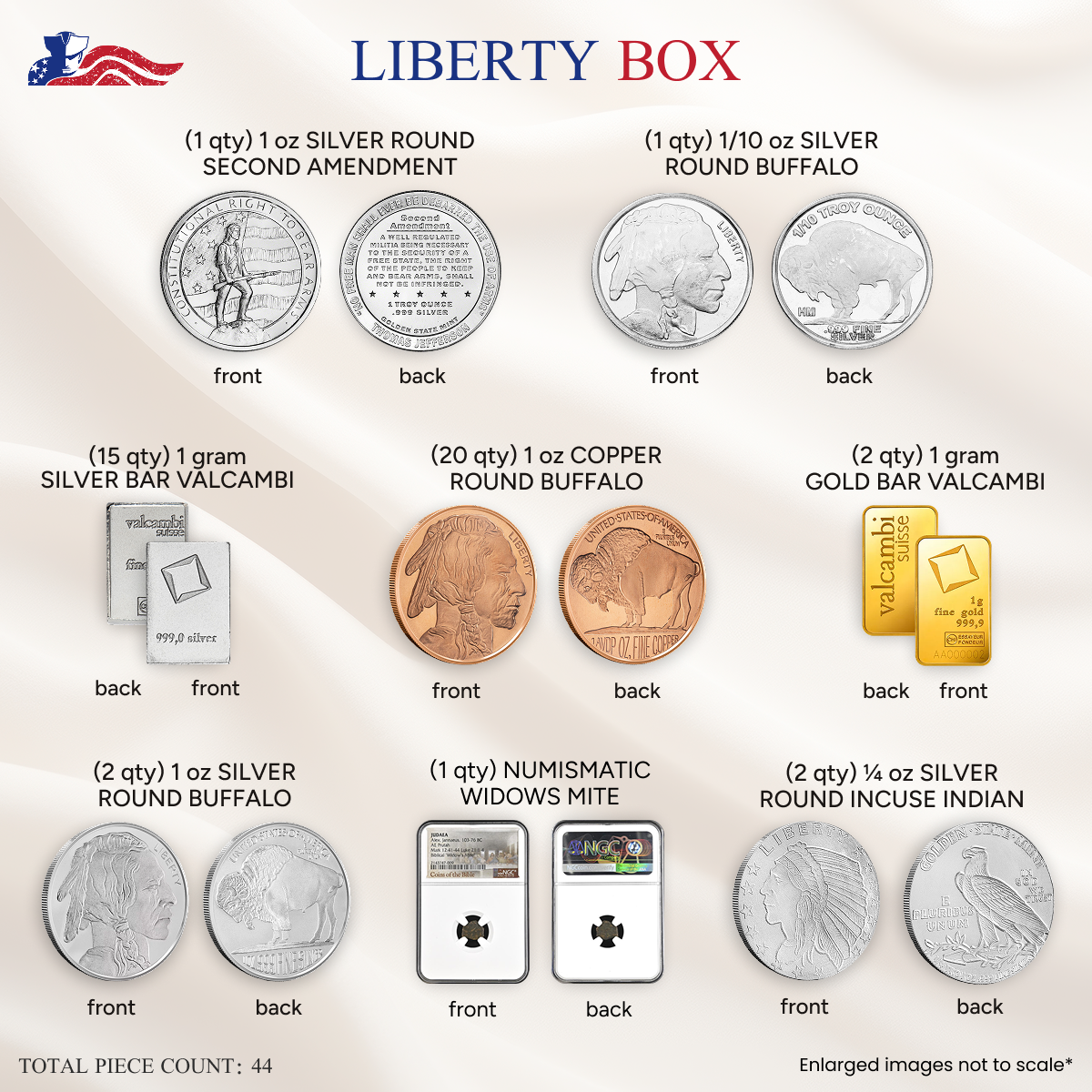 Liberty Silver & Gold Subscription Box | United Patriot Coin