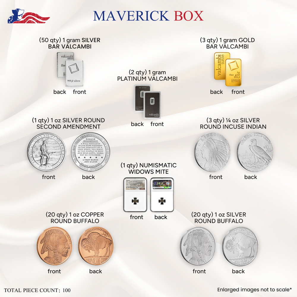 Maverick Silver & Gold Collector Box | United Patriot Coin