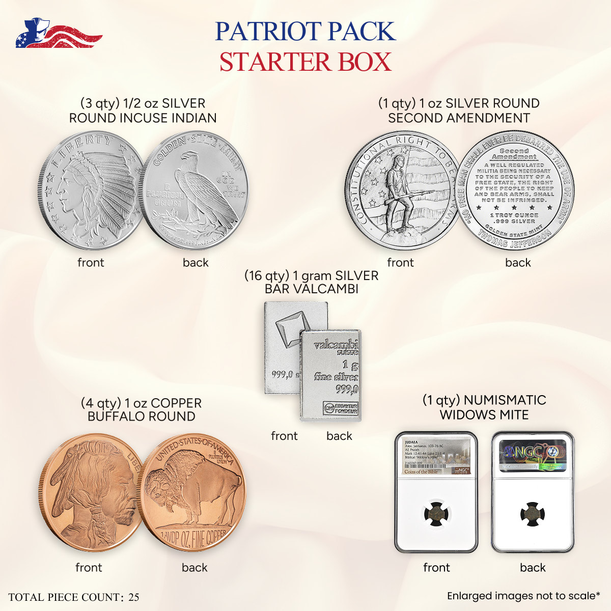 Patriot Pack Starter Box Subscription | United Patriot Coin