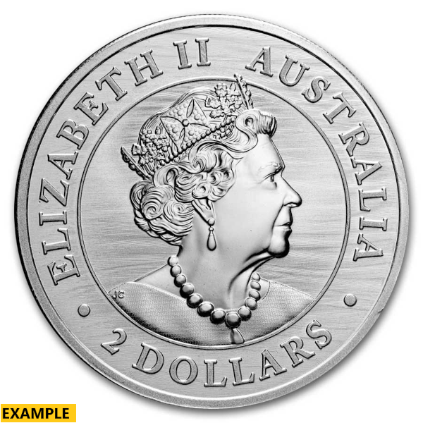2 OZ SILVER AUSTRALIAN WILDLIFE - Reverse