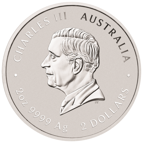 2025 2 OZ PERTH MINT SILVER SNAKE (LUNAR SERIES) - Reverse