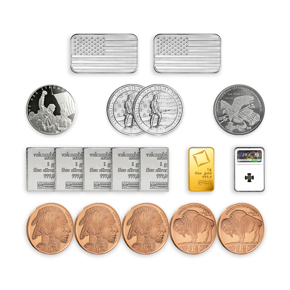 The Presidential Box - Patriotic Silver Set | United Patriot