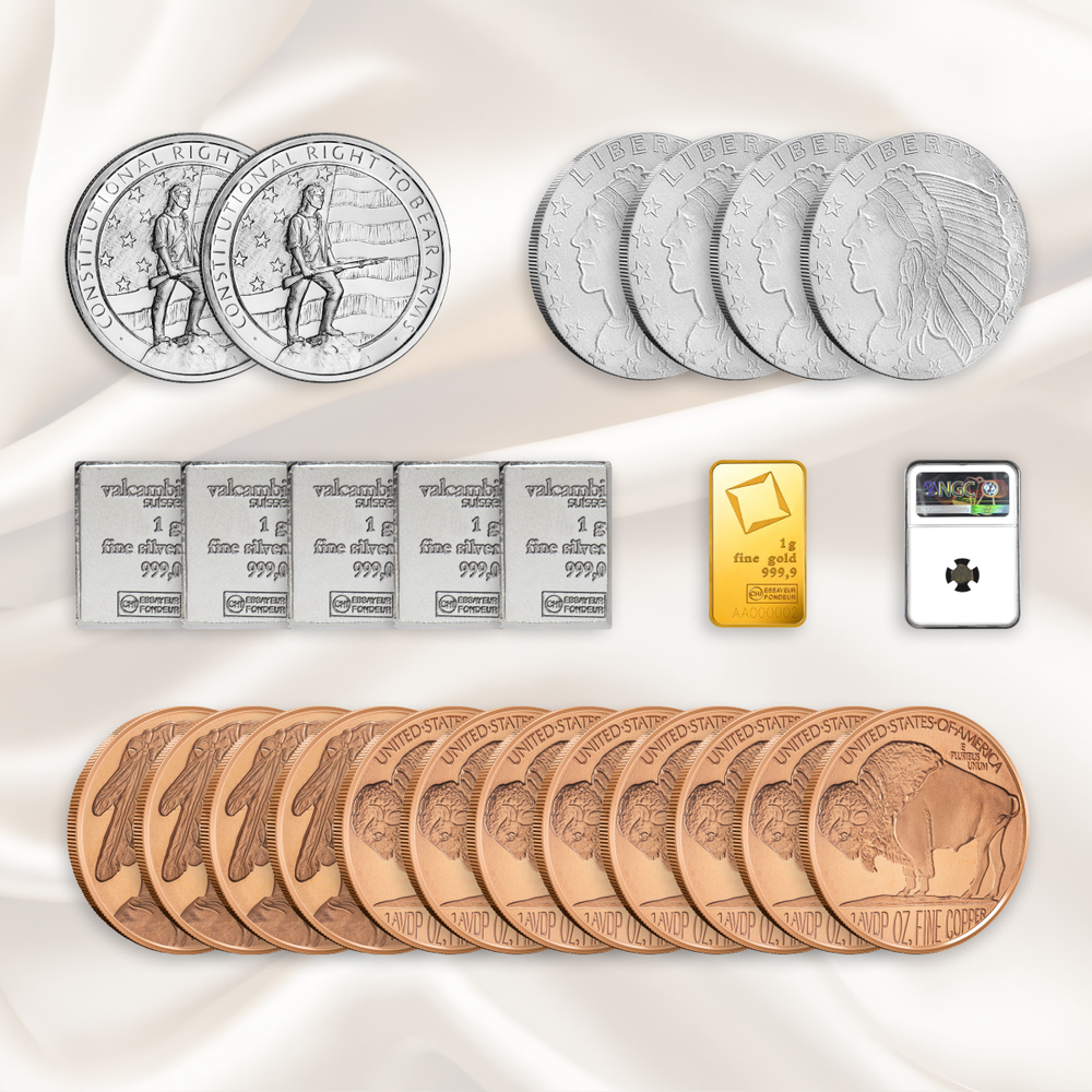 Patriot Pack Essential Gold & Silver Bundle | United Patriot Coin