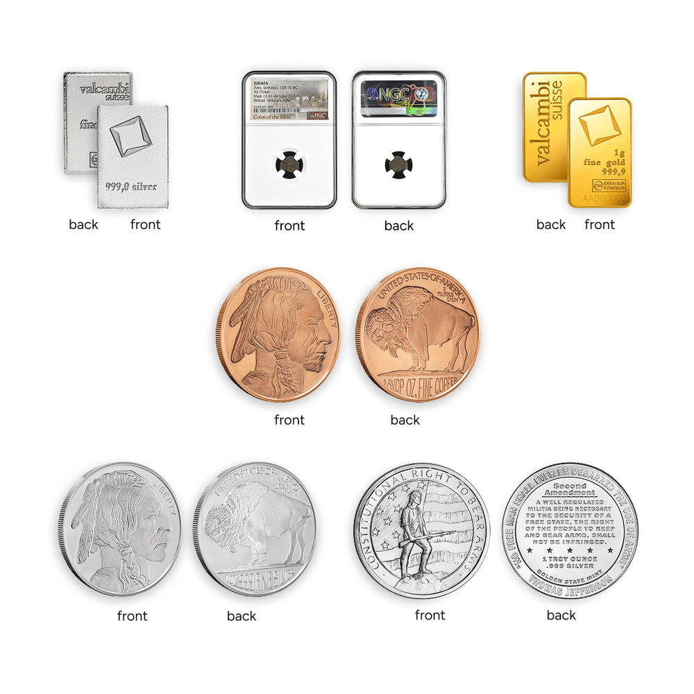 Patriot Pack - American West Box Silver & Gold U.S. Spirit