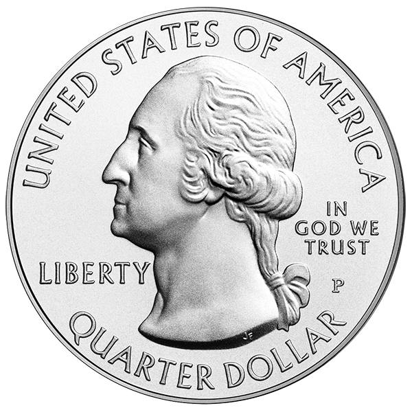 2017 5 OZ SILVER ATB GEORGE ROGERS CLARK NATIONAL PARK Reverse