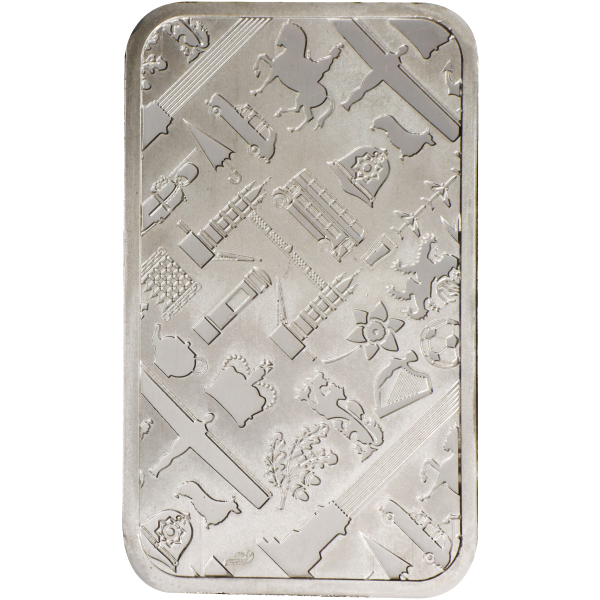 5 OZ SILVER BAR JBR RECOVERY - Reverse