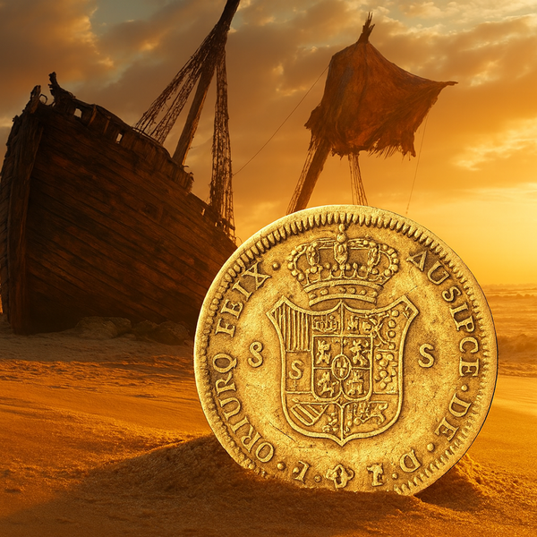 8 Escudos Gold Coin – Chile 1808 – NGC MS62 Condition