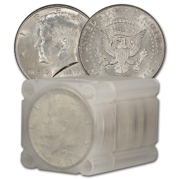 90% AMERICAN SILVER COINS BU - KENNEDY HALF DOLLARS - Obverse