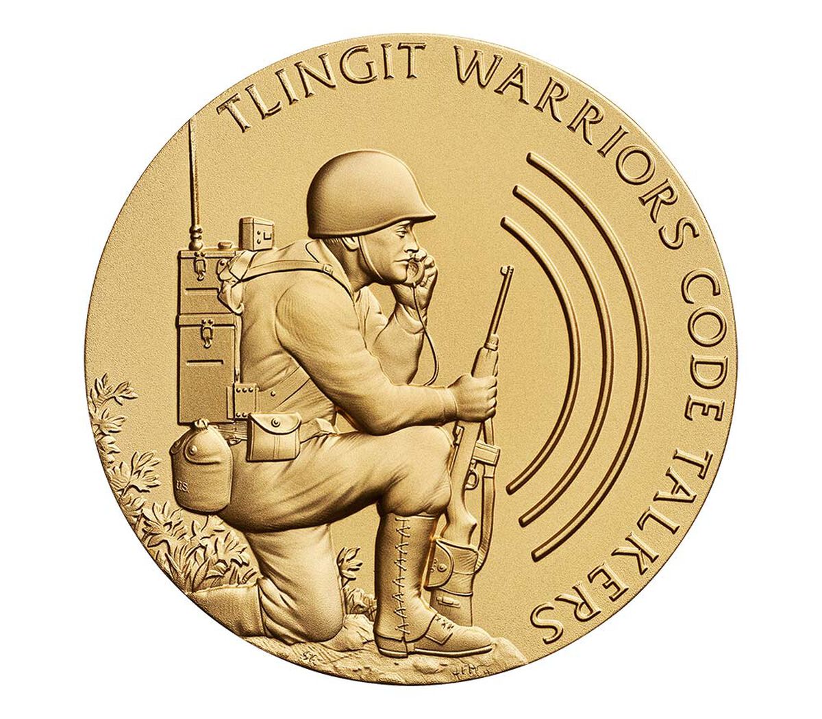 Tlingit Tribe Code Talkers Medal 1.5 Inch – United Patriot Coin