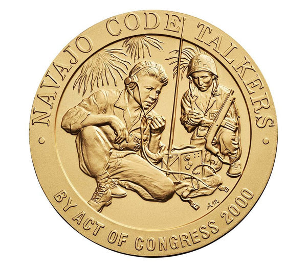 Navajo Code Talkers Medal 3 Inch
