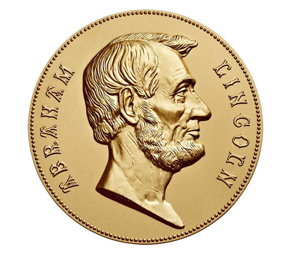 Abraham Lincoln Medal 3 Inch