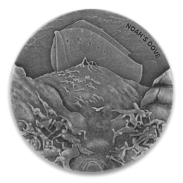 2018 Biblical Series | Noah's Dove 2 oz Silver Coin