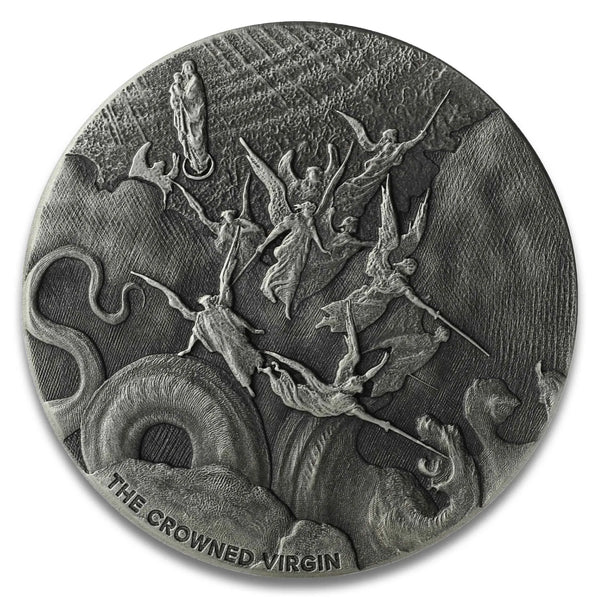 2019 Biblical Series | The Crowned Virgin 2 oz Silver Coin