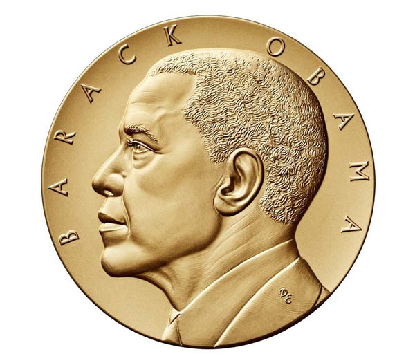 Barack Obama (Second Term) Medal 1 5/16 Inch