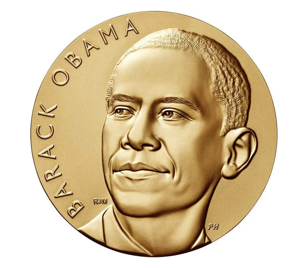 Barack Obama (First Term) Medal 3 Inch