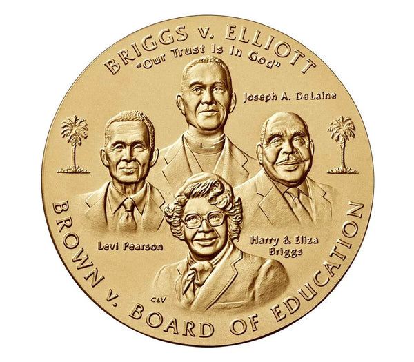 Brown vs. Board of Education Medal 1.5 Inch
