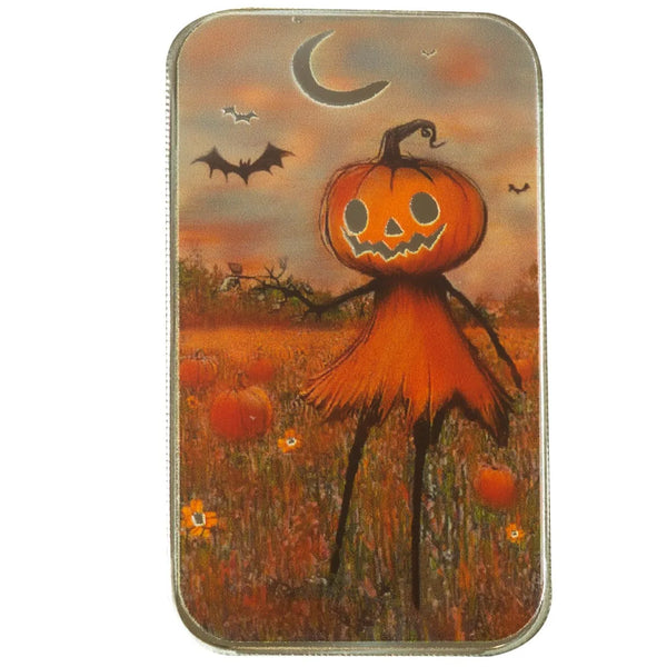 Carving Time 1 oz Silver Colorized Bar