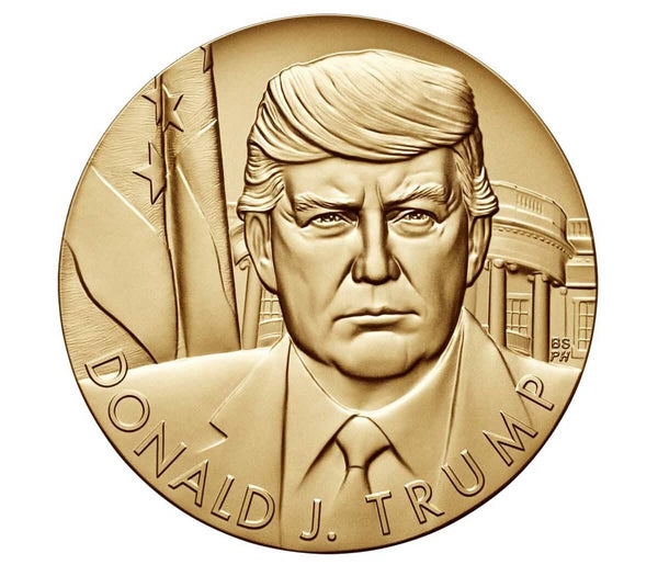 Donald J. Trump Medal 1 5/16 Inch