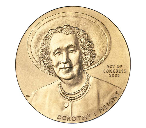 Dorothy Height Medal 3 Inch