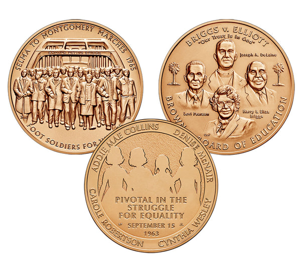 Events of the Civil Rights Movement - Medal Collection