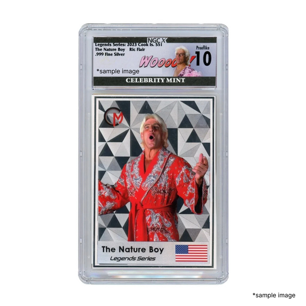 Ric Flair 2023 3g Pure Silver Legal Tender Trading Coin Silver NGCX