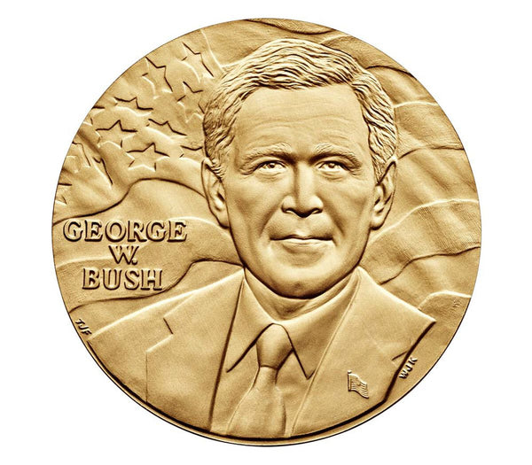George W. Bush (First Term) Medal 3 Inch