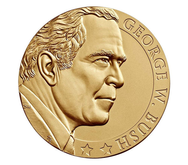 George W. Bush (Second Term) Medal 1 5/16 Inch