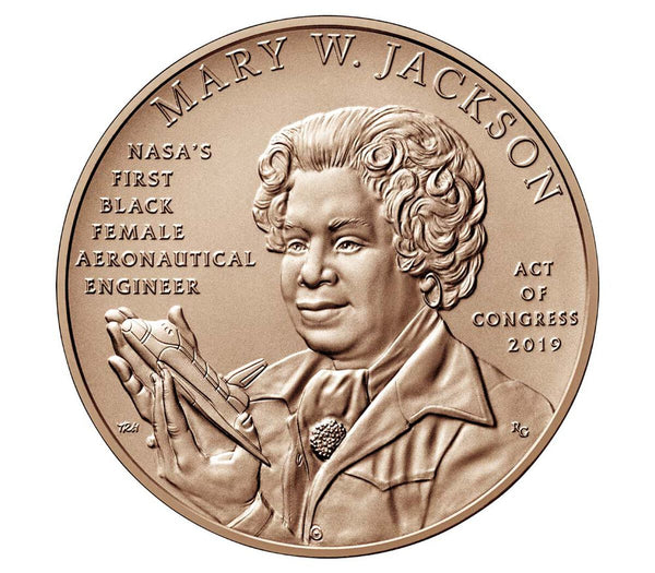 Hidden Figures Medal Mary Jackson 1.5 Inch