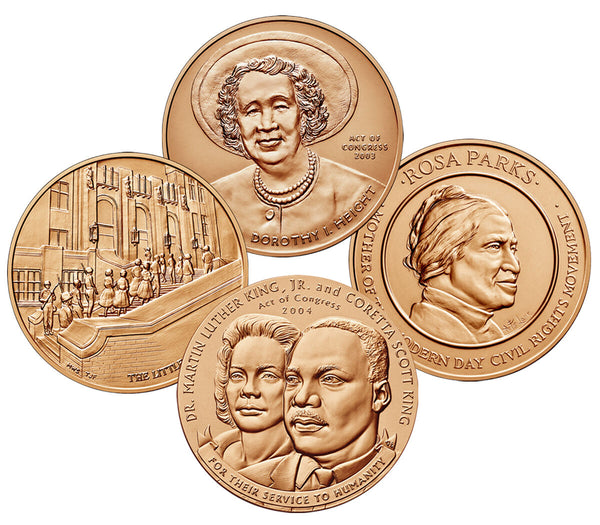 Icons of the Civil Rights Movement - Medal Collection