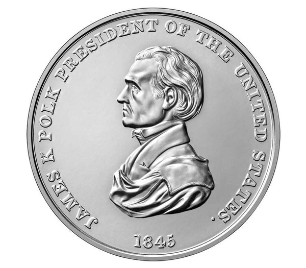 James Knox Polk Presidential Silver Medal