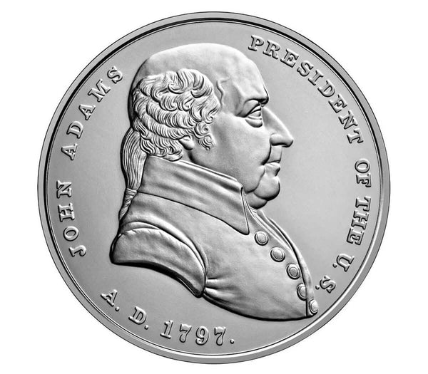 John Adams Presidential Silver Medal