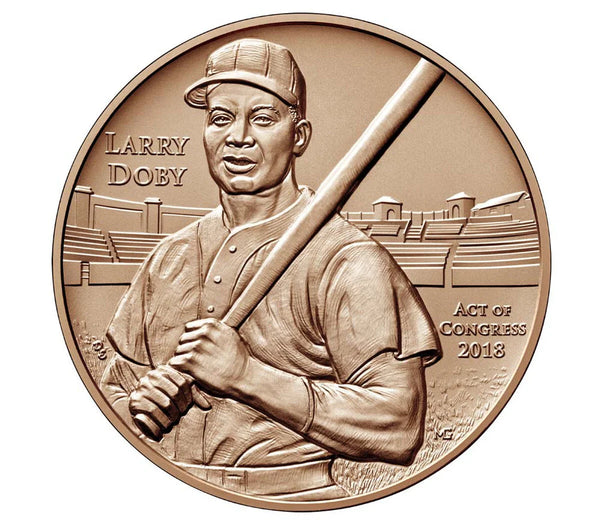 Larry Doby Medal 1.5 Inch