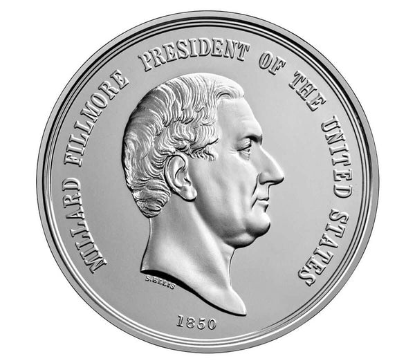 Millard Fillmore Presidential Silver Medal