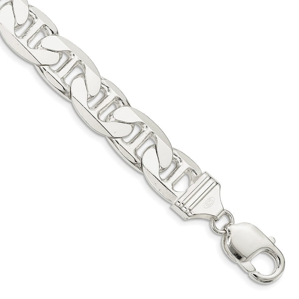 Sterling Silver 11.5mm Flat Anchor Chain