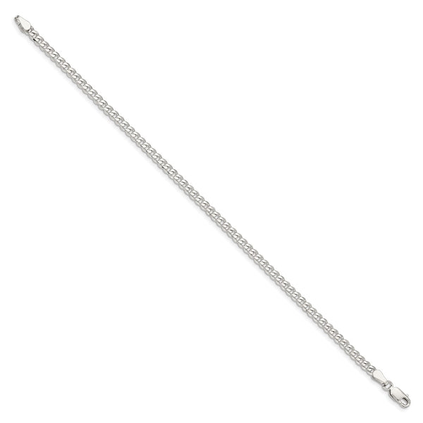 Sterling Silver 3.5mm Curb Chain 7 and 8 Inches