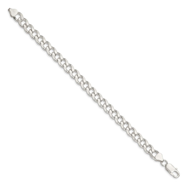 Sterling Silver 8.3mm Curb Chain
