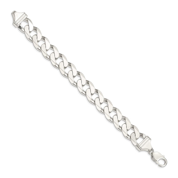 Sterling Silver 14.5mm Curb Chain