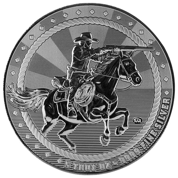 Cowboy | Rifleman 5 oz Silver Round