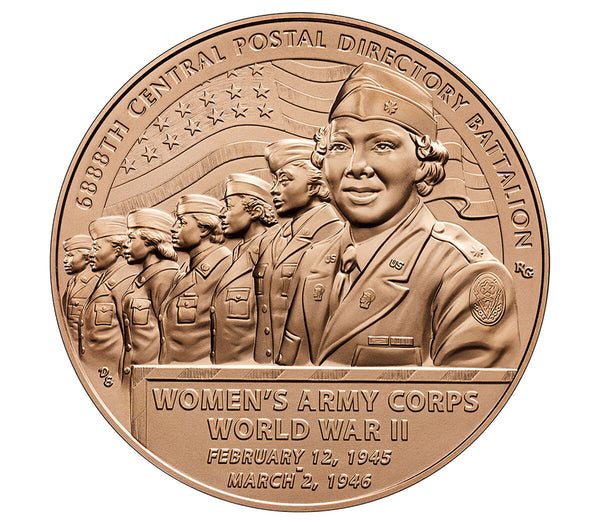 Six Triple Eight Medal 1.5 Inch