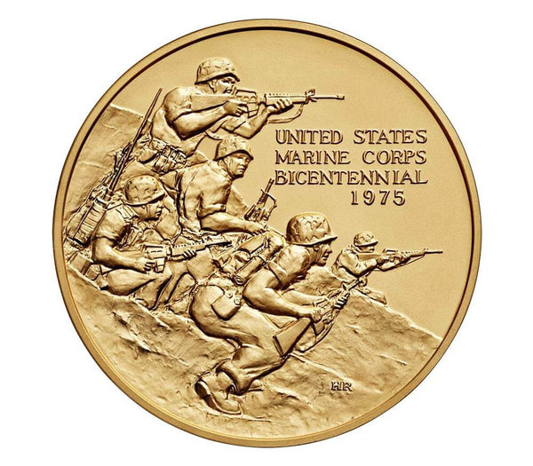 U.S. Marine Corps Bicentennial Medal 3 Inch