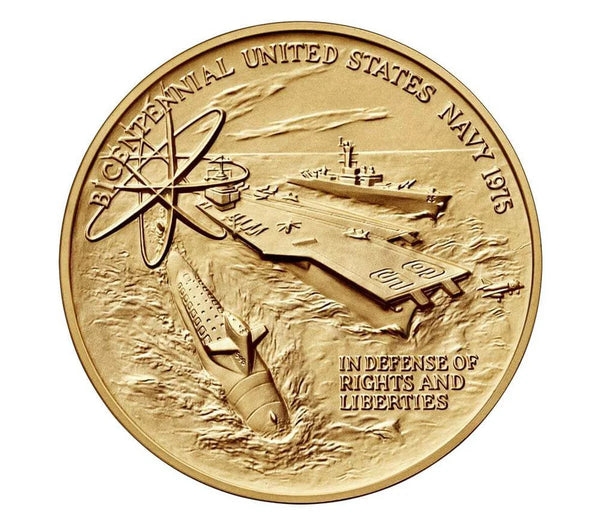 U.S. Navy Bicentennial Medal 3 Inch