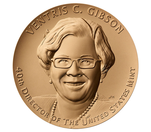 Ventris C. Gibson Director of the Mint Medal 3 Inch